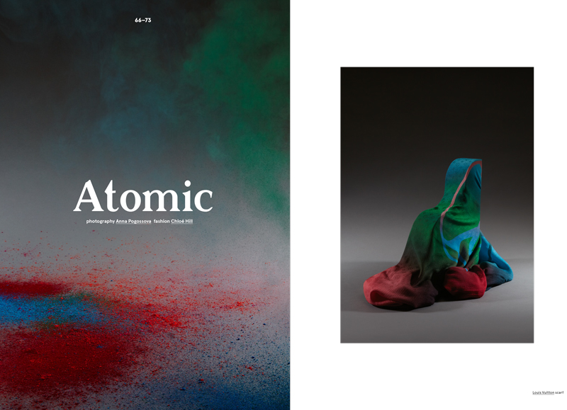 'Atomic' Oyster Issue 108 Styling Chloe Chill