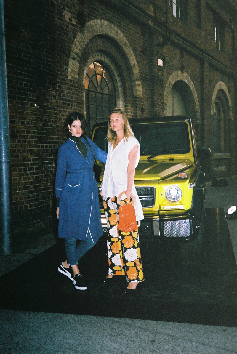 Mates and memories at MBFWA shot by Chloe Hill