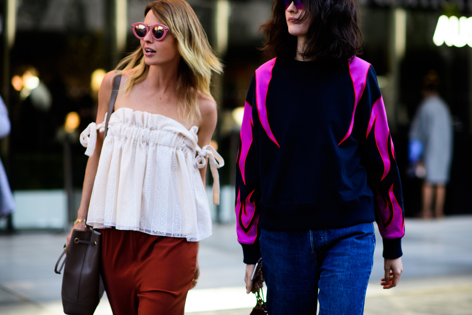 Street style on Le21eme by Adam Katz Sinding | Chloe Hill Fashion Week Features