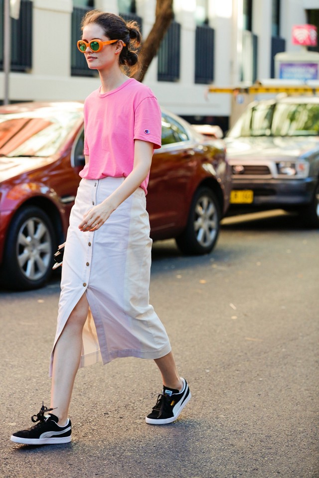 Byrdie Beauty Street style | Chloe Hill Fashion Week Features