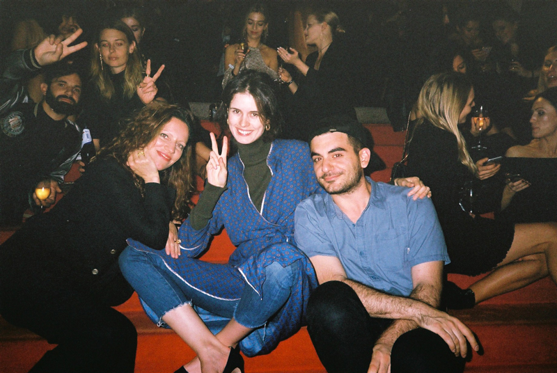 Mates and memories at MBFWA shot by Chloe Hill