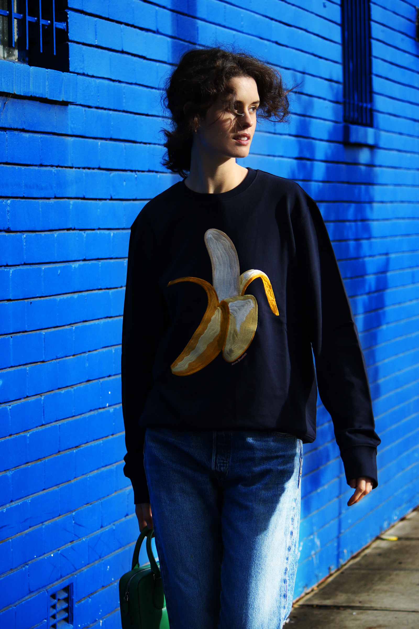 Acne Studios Banana Sweatshirt chloechill.com