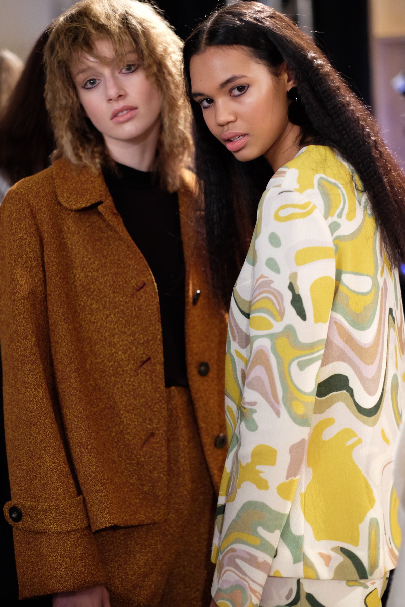 Tess Angel and Jordan backstage at Lucilla Gray's NZFW show | Chloe Hill Fashion Week Coverage 2016