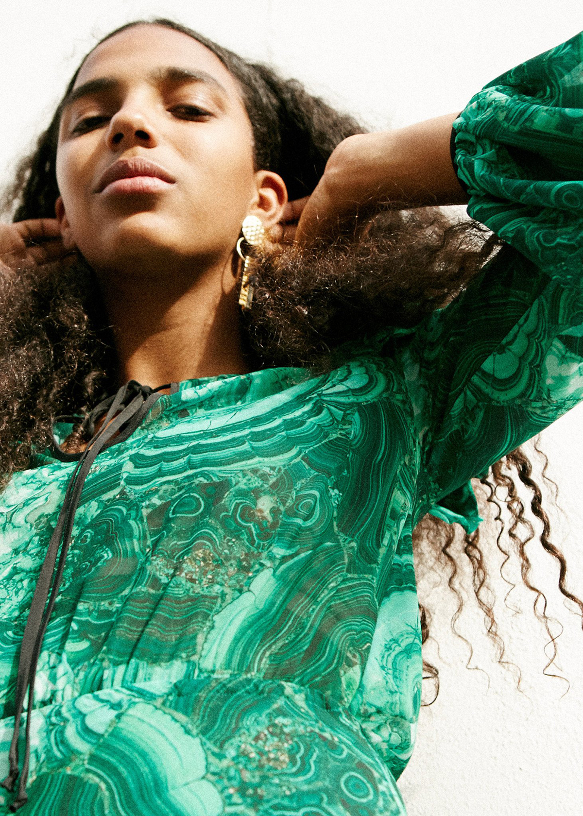 Romance Was Born dress, Sabrina Dehoff earring