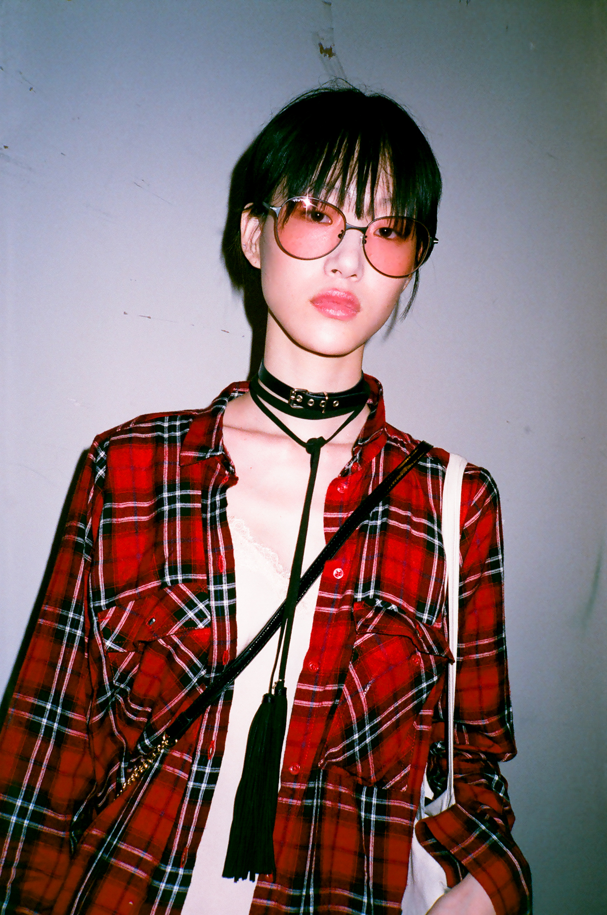 Sora Choi Backstage @ Tommy Hilfiger