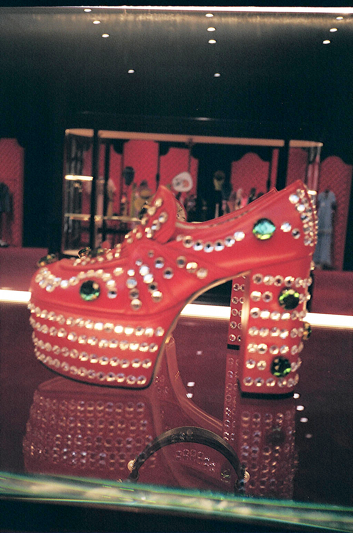 Gucci SS17 embellished platform heels