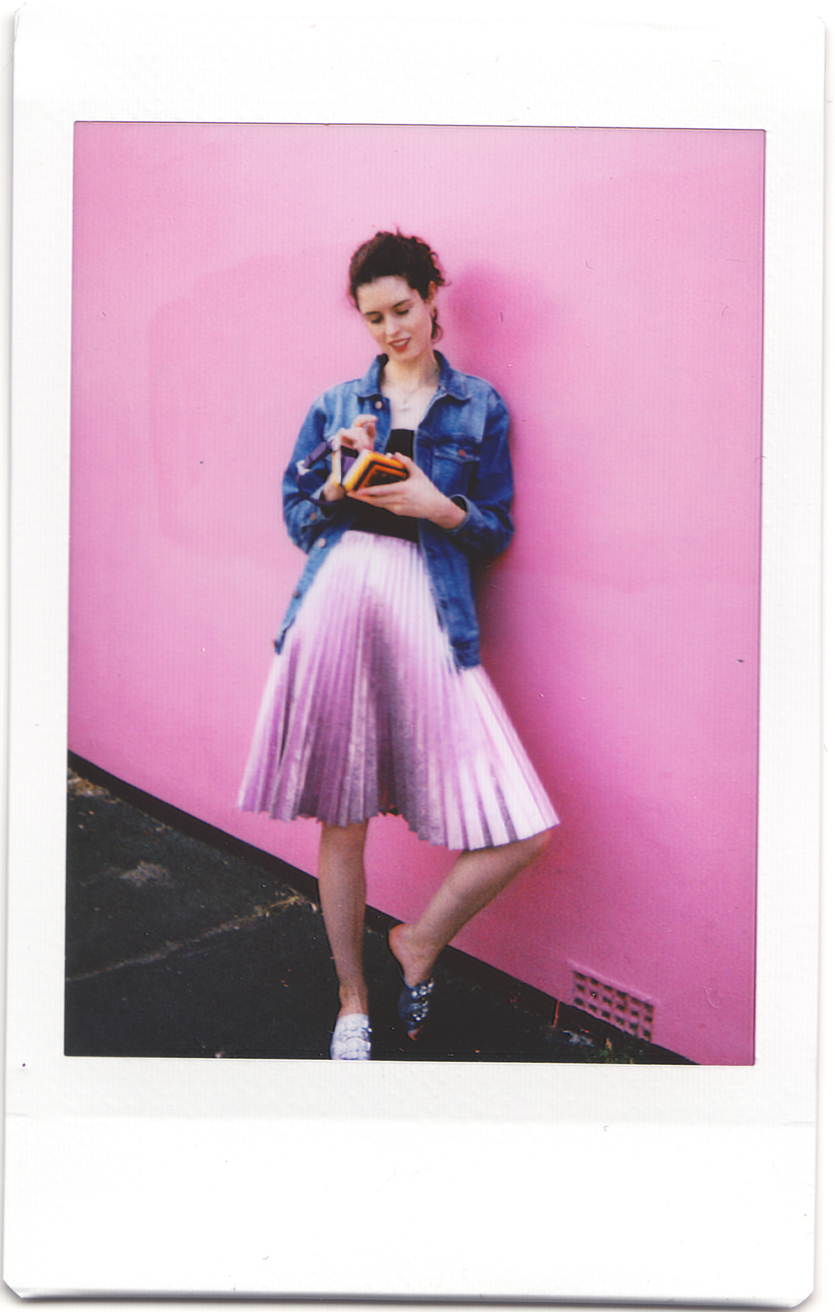 Street Style shot with a Leica Sofort instant camera