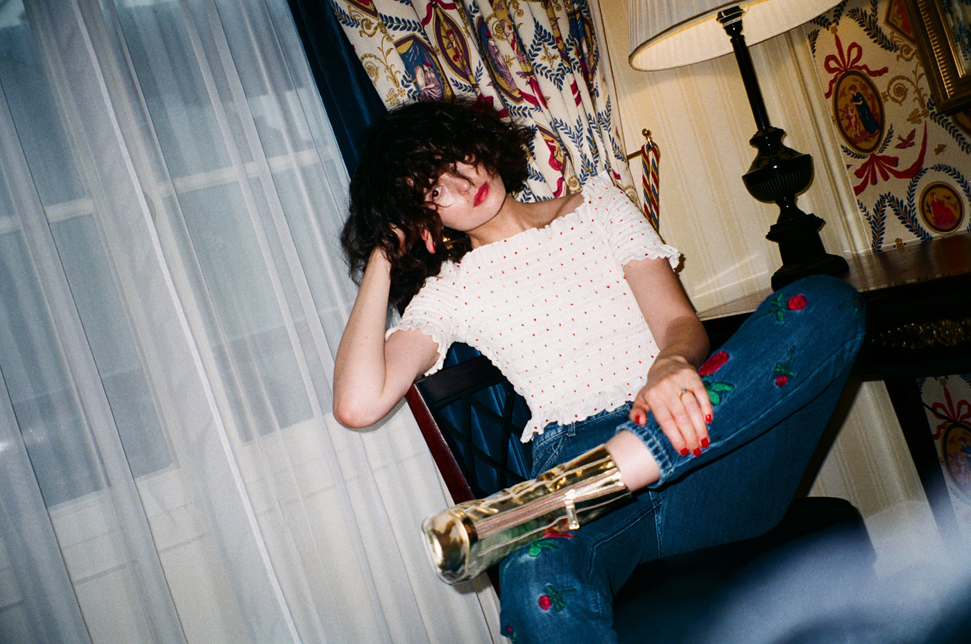 Dorateymur metallic ankle boots