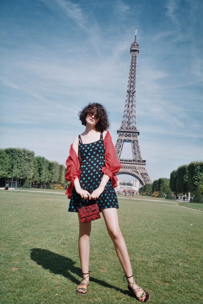 At The Eiffel Tower in Paris