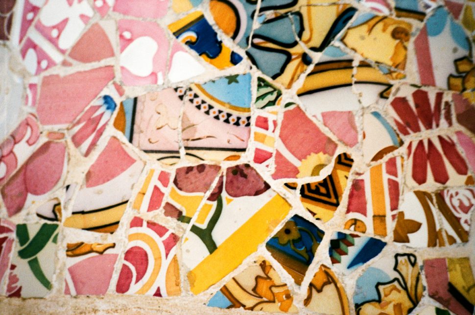 Barcelona Guide ceramic tiles at park guell