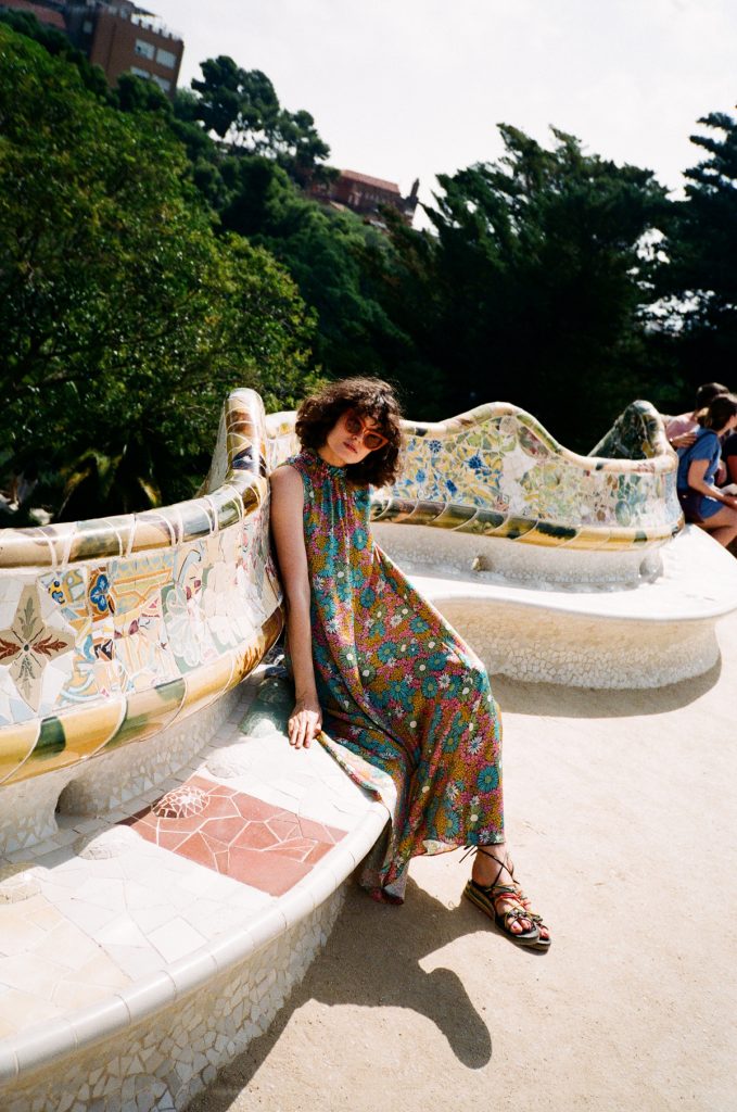 Barcelona Guide chloe hill in kate sylvester at park guell 4