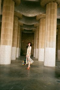 Barcelona Guide chloe hill in kate sylvester at park guell 5