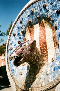 ceramic tiles at parc Guell